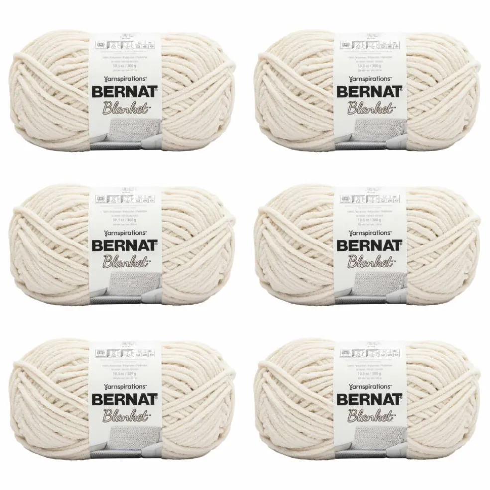 6 Pack: Bernat® Blanket™ Yarn