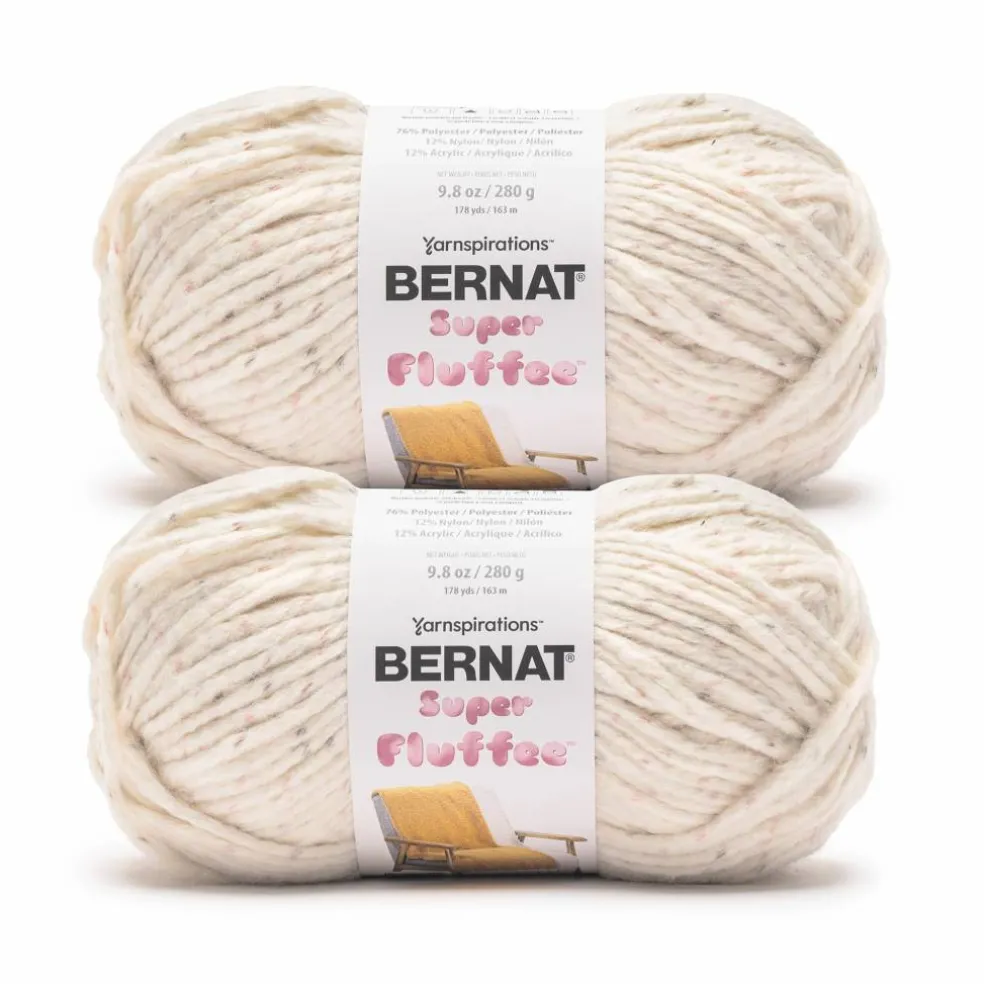 2 Pack Bernat® Super Fluffee™ Yarn