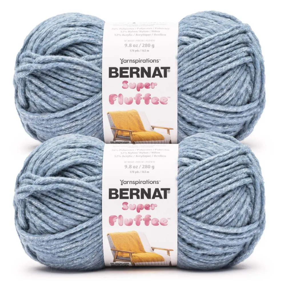 2 Pack Bernat® Super Fluffee™ Yarn
