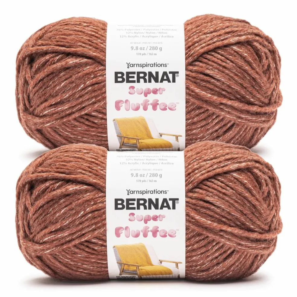 2 Pack Bernat® Super Fluffee™ Yarn