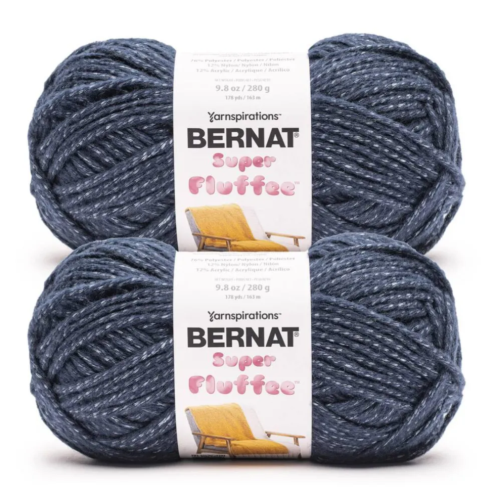 2 Pack Bernat® Super Fluffee™ Yarn