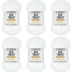 6 Pack: Big Twist® Baby Bear Yarn