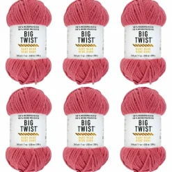 6 Pack: Big Twist® Baby Bear Yarn