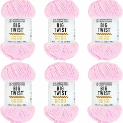 6 Pack: Big Twist® Baby Bear Yarn