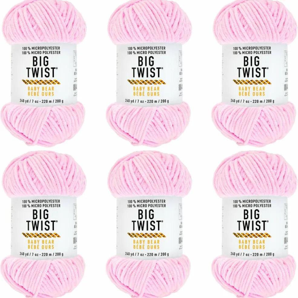6 Pack: Big Twist® Baby Bear Yarn