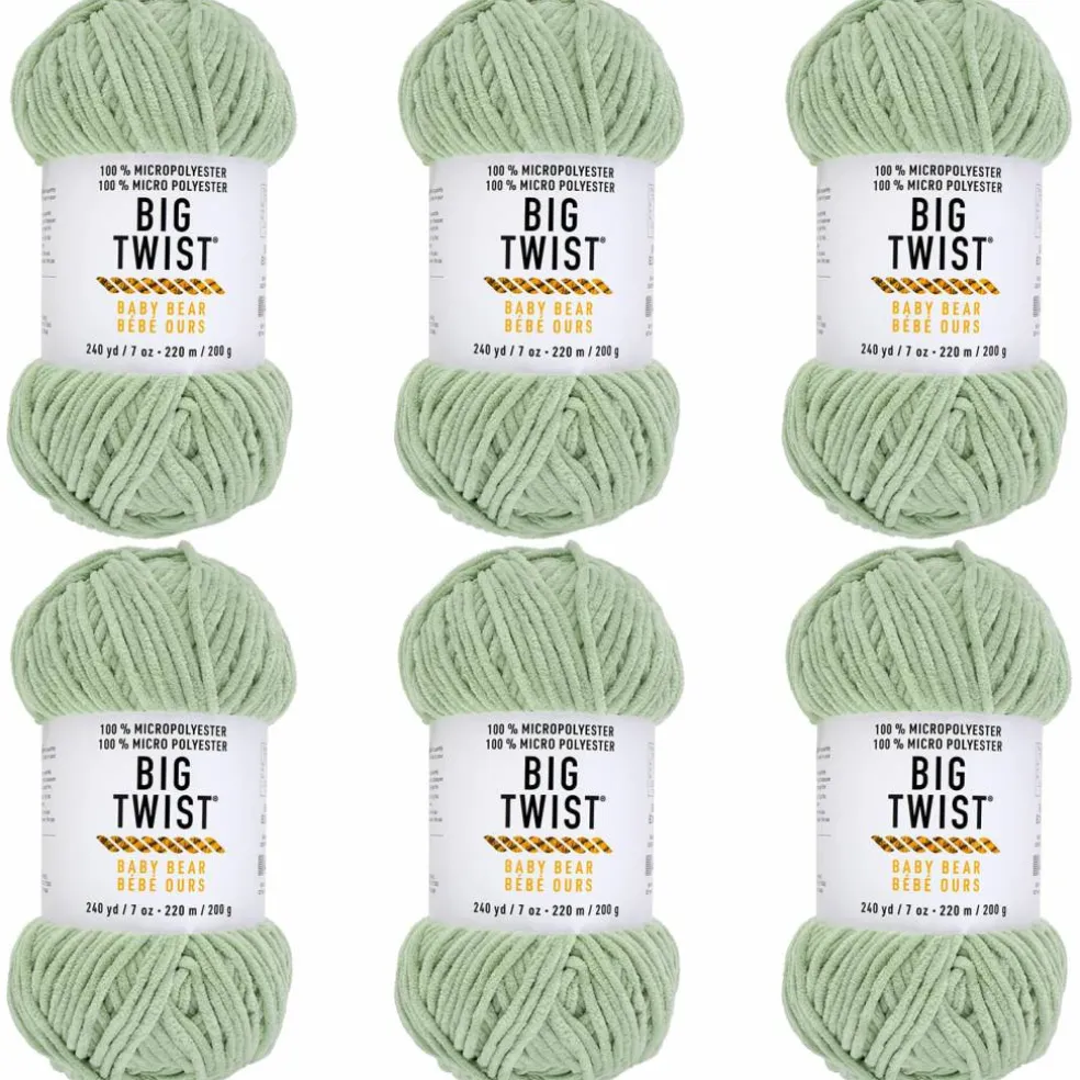 6 Pack: Big Twist® Baby Bear Yarn
