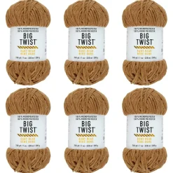 6 Pack: Big Twist® Baby Bear Yarn