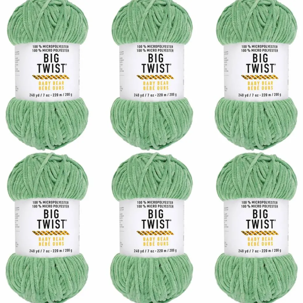 6 Pack: Big Twist® Baby Bear Yarn