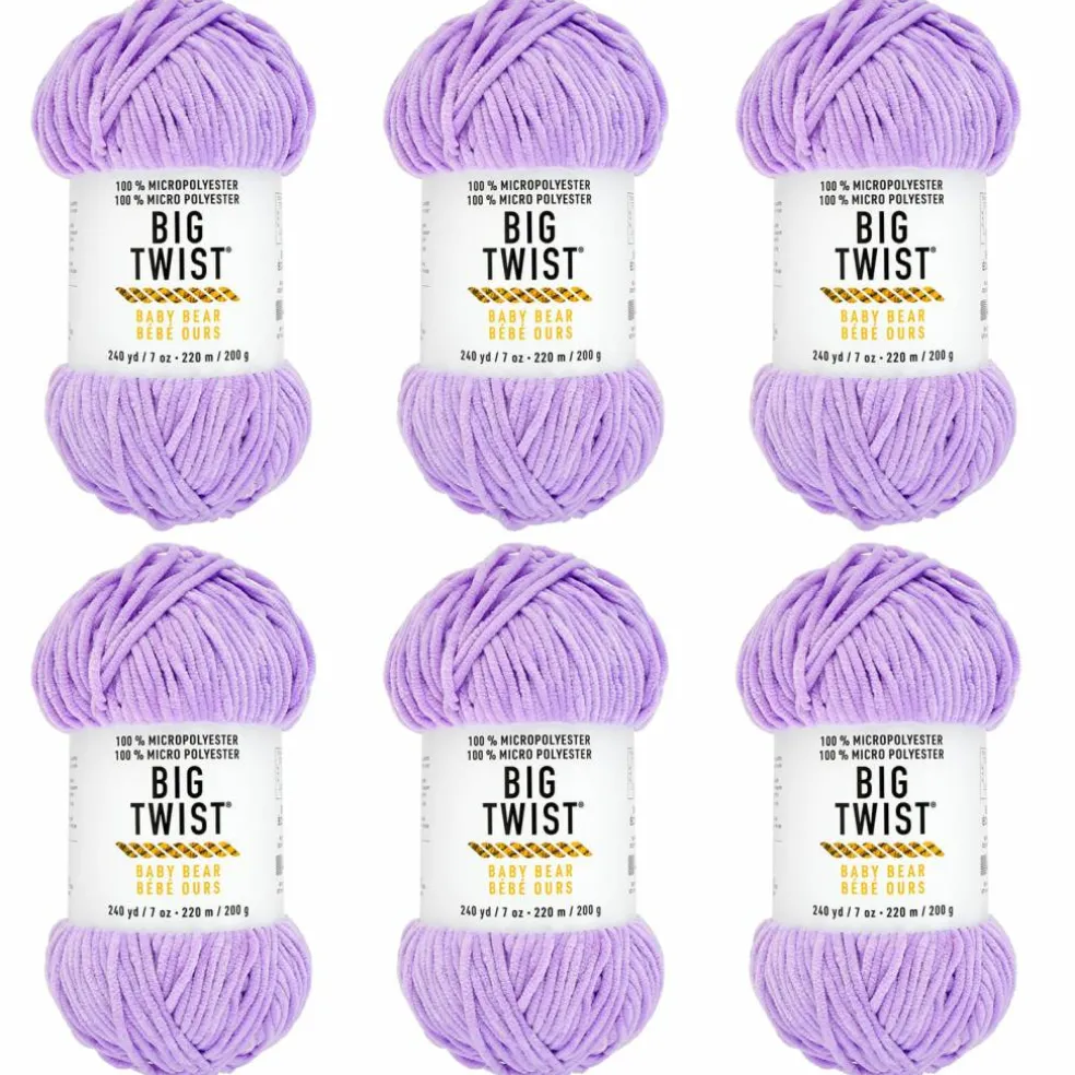 6 Pack: Big Twist® Baby Bear Yarn