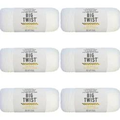 6 Pack: Big Twist® Twinkle Yarn