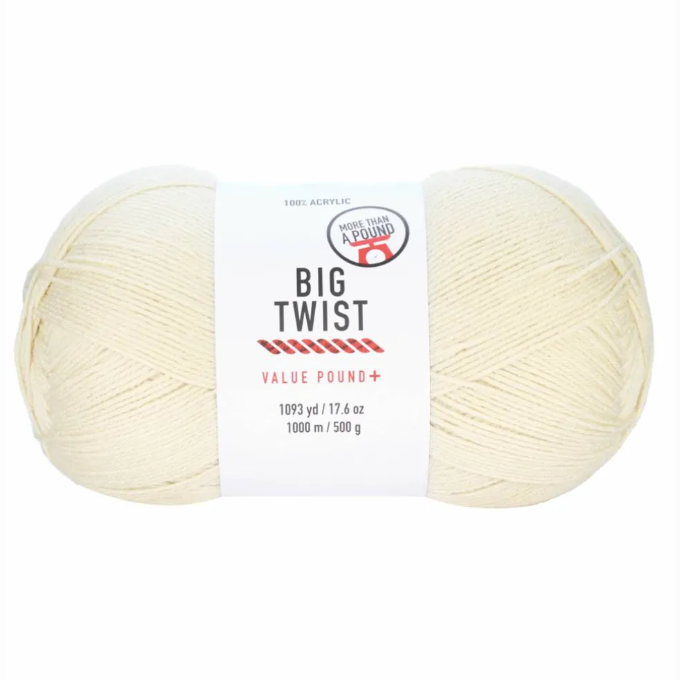6 Pack: Big Twist® Value Pound+ Yarn