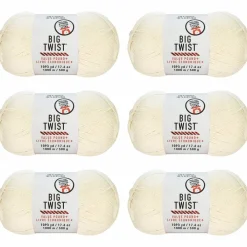 6 Pack: Big Twist® Value Pound+ Yarn
