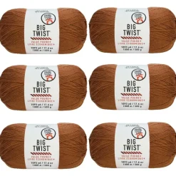 6 Pack: Big Twist® Value Pound+ Yarn