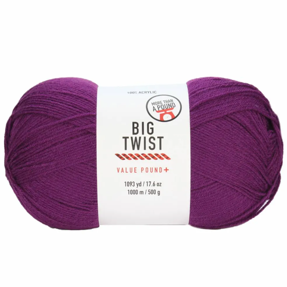6 Pack: Big Twist® Value Pound+ Yarn