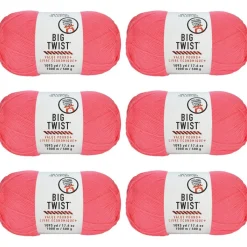 6 Pack: Big Twist® Value Pound+ Yarn