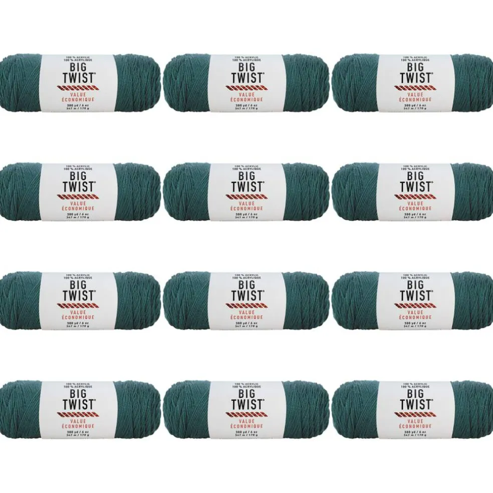 12 Pack: Big Twist® Value Yarn