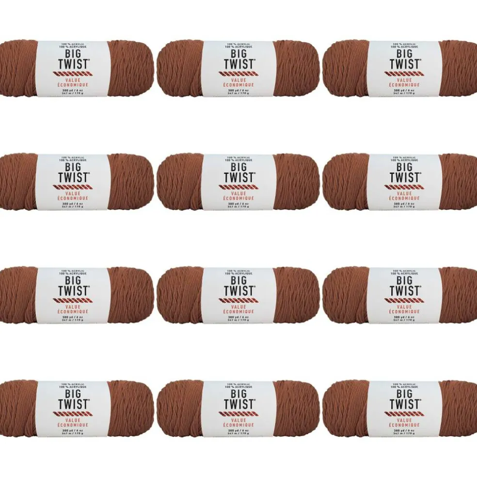 12 Pack: Big Twist® Value Yarn