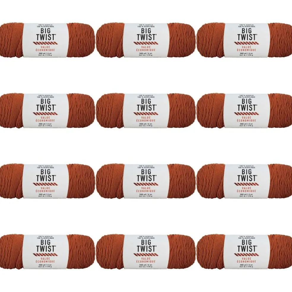12 Pack: Big Twist® Value Yarn