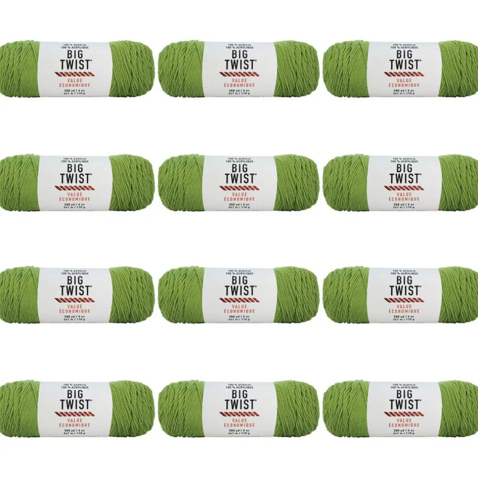 12 Pack: Big Twist® Value Yarn