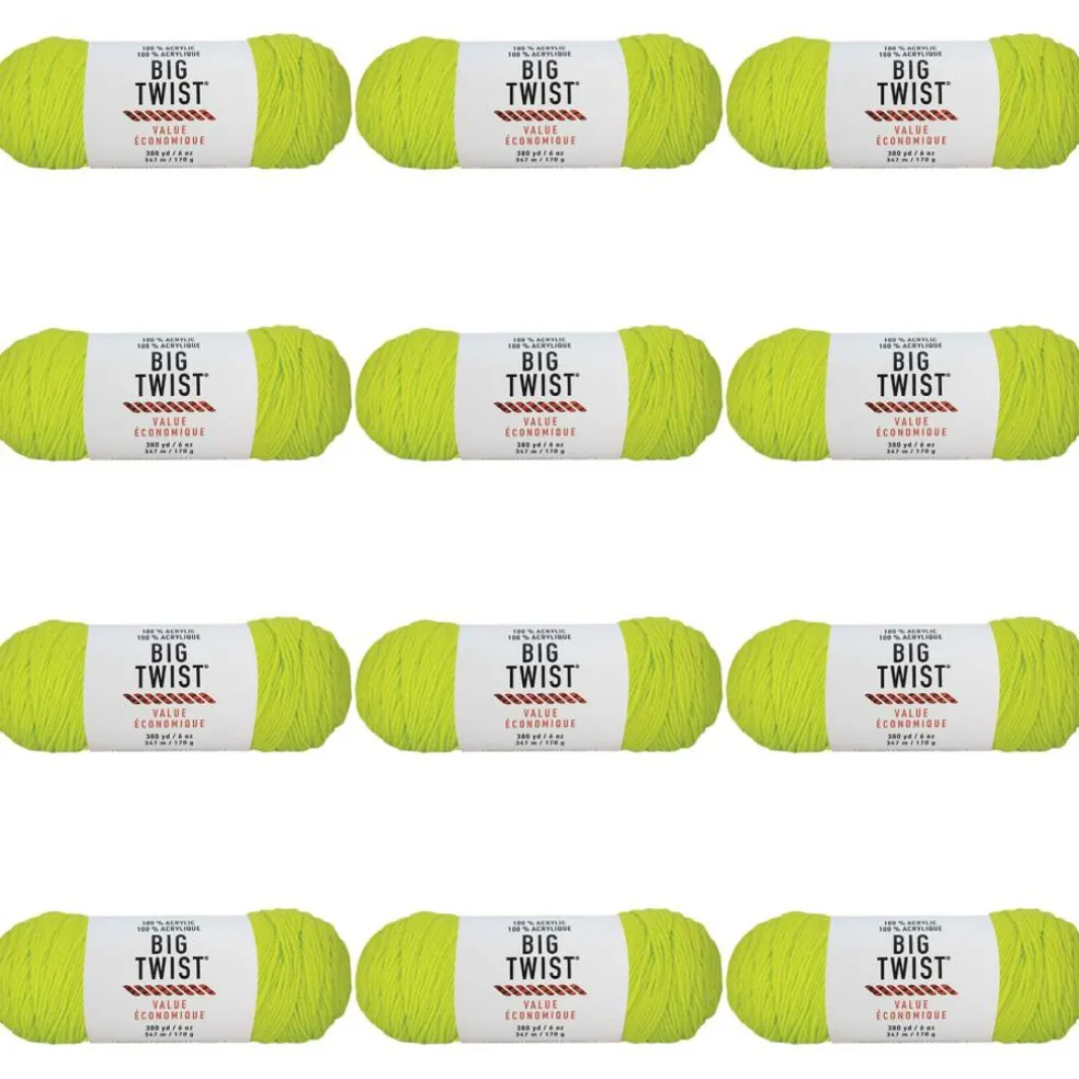 12 Pack: Big Twist® Value Yarn