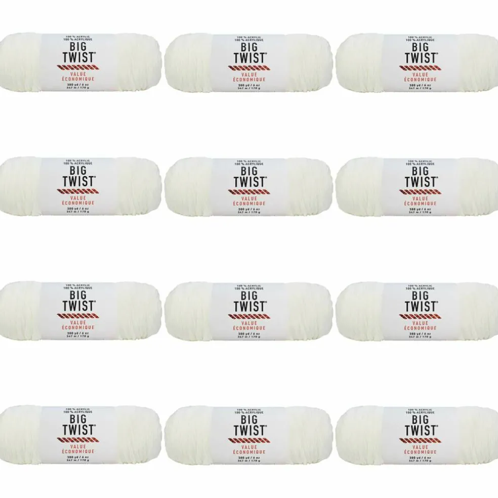 12 Pack: Big Twist® Value Yarn