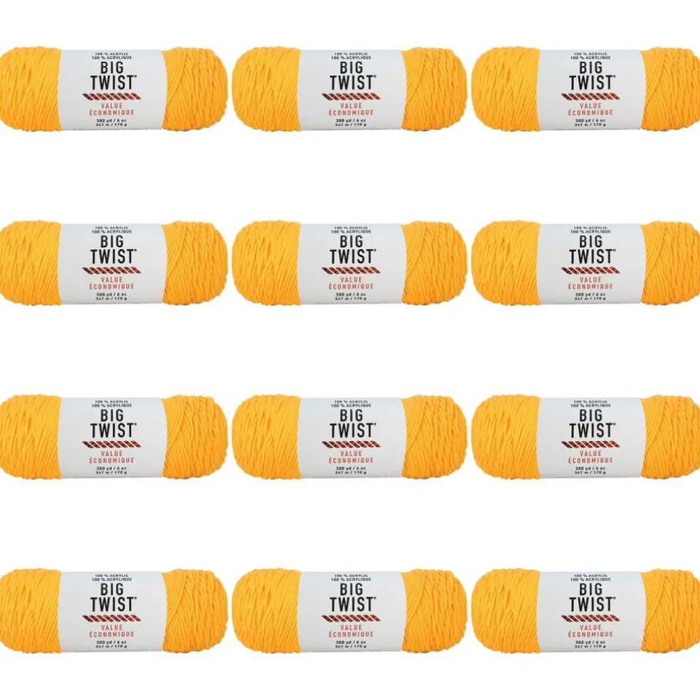 12 Pack: Big Twist® Value Yarn