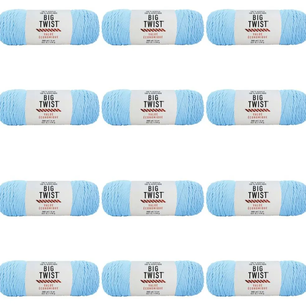 12 Pack: Big Twist® Value Yarn