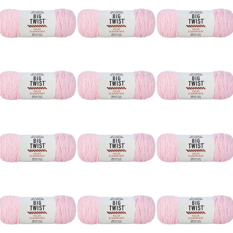 12 Pack: Big Twist® Value Yarn