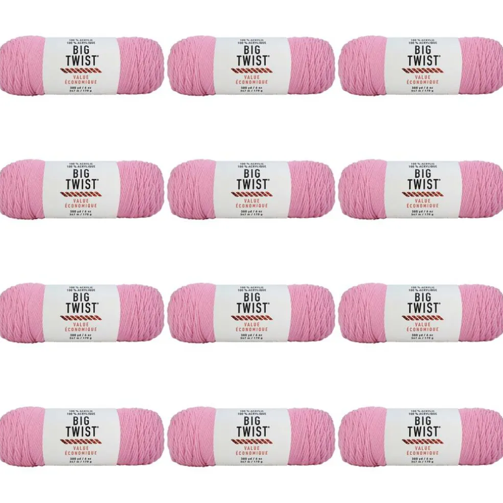 12 Pack: Big Twist® Value Yarn
