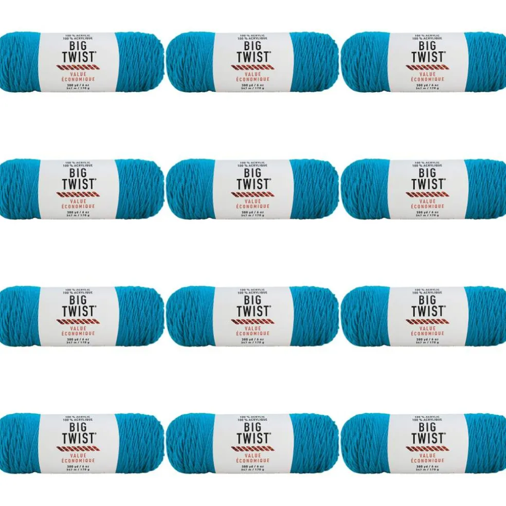 12 Pack: Big Twist® Value Yarn