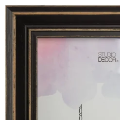 12 Pack: Black Distressed Wood Frame, Simply Essentials™ by Studio Décor®