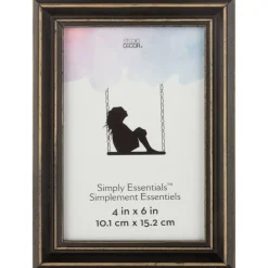 12 Pack: Black Distressed Wood Frame, Simply Essentials™ by Studio Décor®