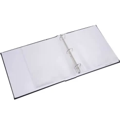 8 Pack: Black D-Ring Scrapbook Album by Recollections™