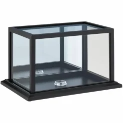 8 Pack: Black Football Display Case With Mirror Back by Studio Décor®