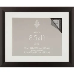 12 Pack: Black Frame With Mat, Aspect by Studio Décor®