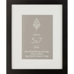 12 Pack: Black Frame With Mat, Aspect by Studio Décor®
