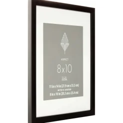 12 Pack: Black Frame With Mat, Aspect by Studio Décor®