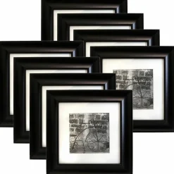 8 Pack: Black Frame with Mat, Gallery™ by Studio Décor®