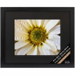 8 Pack: Black Gallery Wall Frame with Double Mat Airfloat Gallery™ by Studio Décor®