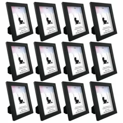 12 Pack: Black Linear Frame, Simply Essentials™ by Studio Décor®