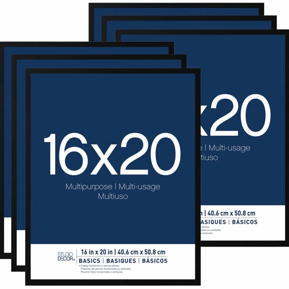6 Pack: Black Multipurpose Frame, Basics by Studio Décor®