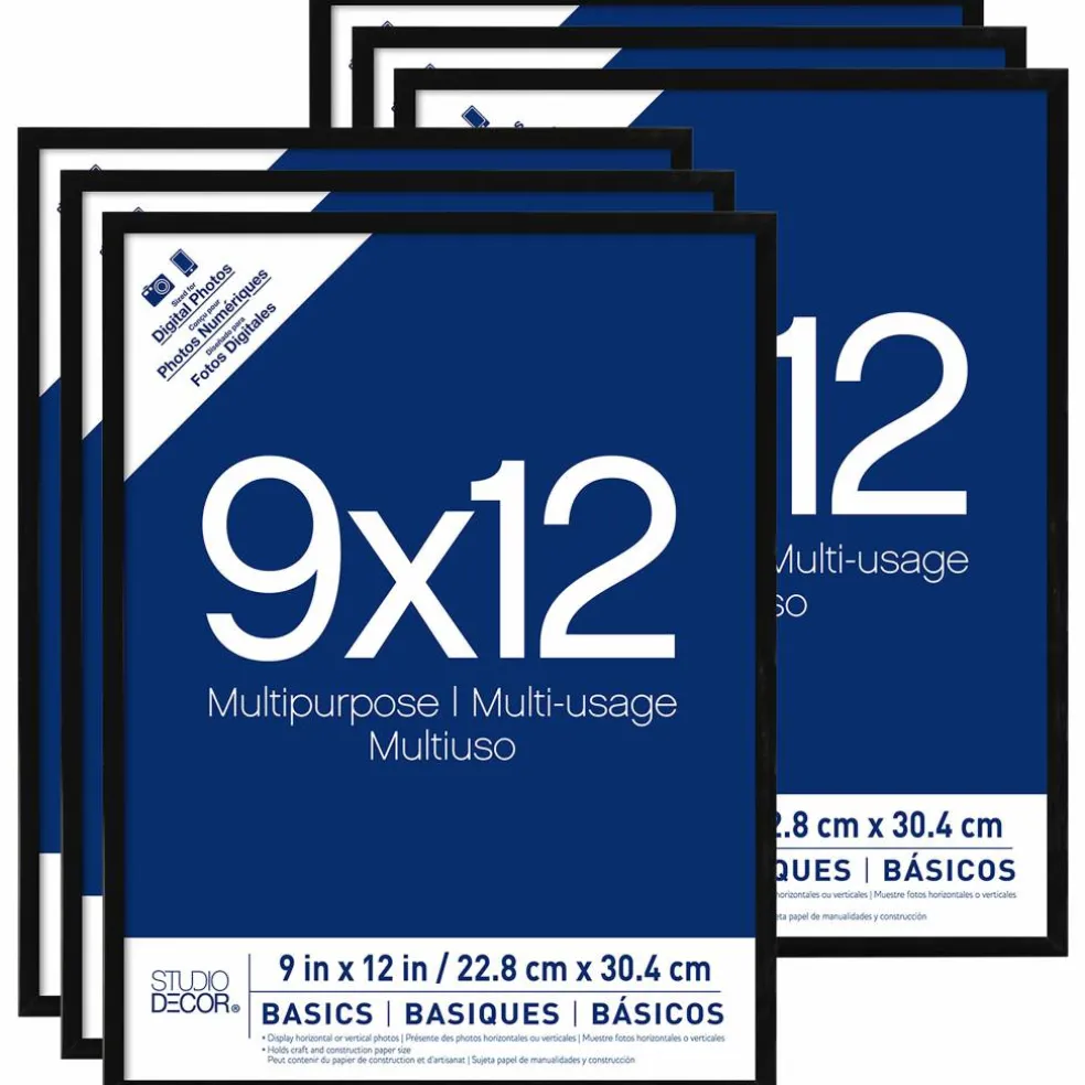 6 Pack: Black Multipurpose Frame, Basics by Studio Décor®