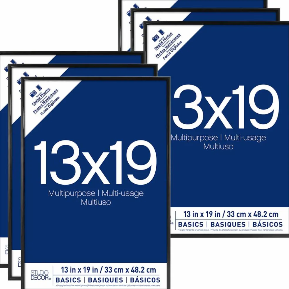6 Pack: Black Multipurpose Frame, Basics by Studio Décor®