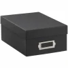12 Pack: Black Photo Storage Box by Simply Tidy™