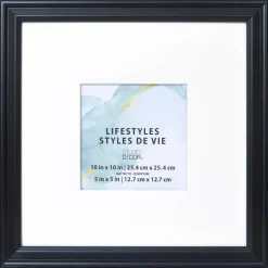 12 Pack: Black Square 5" x 5"  Frame With Mat, Lifestyles™ by Studio Décor®