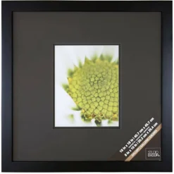 8 Pack: Black Square 8" x 10" Frame with Black Double Mat, Gallery by Studio Décor®