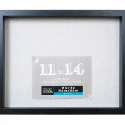 8 Pack: Black 11" x 14" Belmont Shadow Box by Studio Décor®