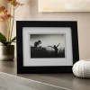 8 Pack: Black 5" x 7" Gallery Frame with Double Mat by Studio Décor®