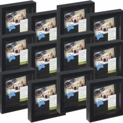 12 Pack: Black 6" x 6" Shadow Box by Studio Décor®