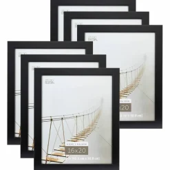 6 Pack: Black 16" x 20" Studio Frame, Home Collection by Studio Décor®